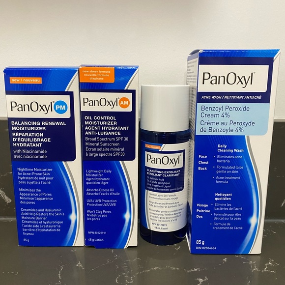 PanOxyl set of face wash, toner, moisturizer - Picture 1 of 1